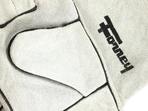 Forney 55200 Welding Gloves, Large, Grey