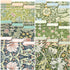 GreenPine 18 Pack William Morris Floral File Folders, Decorative Letter Size (9.5 x 11.5"), 1/3 Cut Tab