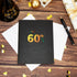 HOMANGA 60th Birthday Pop Up Card, 3D Greeting Card with Note and Envelope, Gifts for Husband, Wife, Men, Women