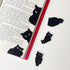Magnetic Bookmarks - 6 Assorted Cute Clip Set for Teachers, Students, Book Lovers, Kawaii Cat Magnet Page Markers