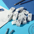 Mr. Pen 72 Pack White Pencil Erasers, Large Block Erasers for School, Rubber Erasers Bulk