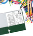 Better Office Products Two Pocket Portfolio Folders, 50-Pack, Dark Green, Letter Size Paper Folders