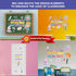 Decorably 17 Pcs Science Classroom Decorations - Bulletin Board Sets for Science Lab & Classroom Decor