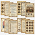 JELLY BEAN GENIUS US Founding Documents Poster Set (12 Pack) - Constitution,