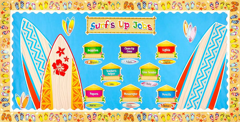 Flip Flops Straight Border Trim by Teacher Created Resources (5648)