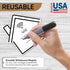 Magnetic WiFi Password Whiteboard Magnet | VRBO Airbnb Dry Erase Board for Guests | Modern Room Décor