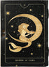 TUZECH Book of Spells Leather Bound Journal, Antique Vintage Grimoire Diary for Witchcraft (Queen of Cups)