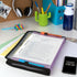 Five Star 7 Pocket Expanding File Organizer | Plastic Expandable File Folders with Customizable Tabs