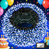 300 LED Blue Birthday Party Decorations String Lights with 12 Modes Timer