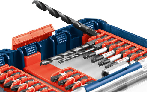 BOSCH DDMS20 20-Piece Custom Case System Set for Assorted Impact Tough Drilling and Driving