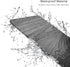 YSAGi Hard Mouse Pad,Ultra Thin Wood-Textured PU Leather Mouse Mat,Waterproof Non-Slip Rubber Base Mousepad