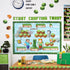 Eureka Minecraft Building A Great Year Classroom Bulletin Board Set, 33 Pieces for Teachers