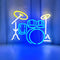Dimmable Drum Neon Light Sign, LED Neon Lights for Wall Decor, Neon