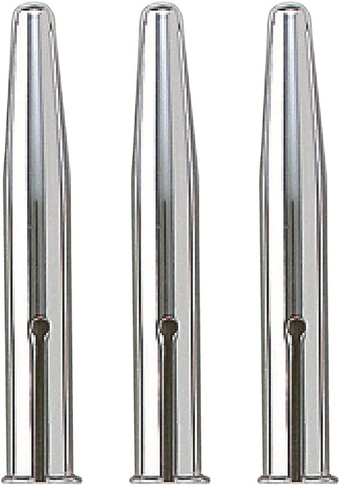 Kutsuwa RB028-10P Pencil Cap, Silver, 10 Pack Set by Kutsuwa