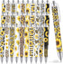 TecUnite 30 Pcs Sunflower Pens Sunflower Gift for Sunflower Lover Yellow Flower Floral