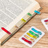 Colarr 10 Pack Sign Here Tabs, 1000 Pieces Sign Here Stickers Flags for Office Notebook Annotating Books Notary Books