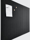 Large Cork Board for Office, Black Felt Board Alternative, Slat Wall Paneling, Felt Bulletin Board Tiles for Wall