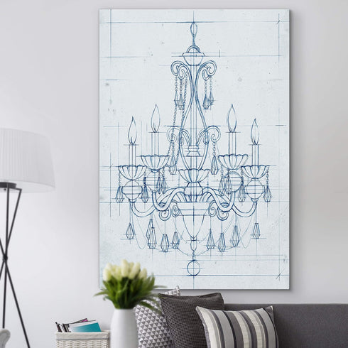 III-16x20 Renditions Gallery Chandelier Draft Collection-Chandelier Draft