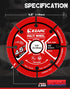 EZARC 4 1/2 Cut Off Wheels, Carbide Cutting Disc for Angle Grinder, 2 Pack for Wood, Laminate, Plastic, Plaster