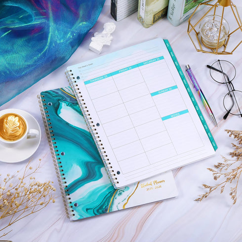 Student Planner 2025-2026 - School Planners with Stickers, July 2025- June 2026, 8.5" x 11" Academic Planner