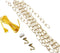 Westinghouse 7048000 12-Foot Swag Kit, Polished Brass Finish