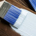 Bates Paint Brushes Set - 4 Pack, Professional Wall Brush, Wood Handle, House, Trim, Sash Paint Brushes