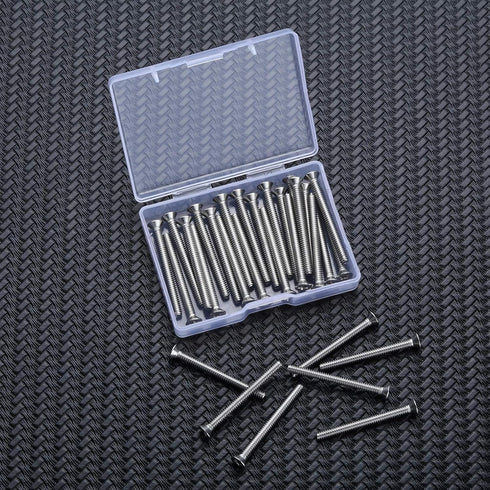 Ripeng 30 Pieces Extra Long Outlet Screws, Machine Long Electrical Outlet Screws for Device Mounting, Electrical