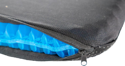 5 STAR SUPER DEALS 1.8" Honeycomb Cooling Gel Support Seat Cushion with Non-Slip Breathable Cover Thick - Ergonomic