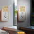 Jahiona White,0.5W LED Night Light Lamp with Smart Sensor Dusk to Dawn Sensor,Tea Cup Teapot Coffee Night Light