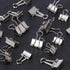 TecUnite 150 Pcs Assorted Sizes Binder Clips, Large Medium Small Paper Clamps for Office Supplies