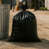 40-45 45 Count, EcoQuality Strong Trash Bags, Wastebasket Receptacle Can Liner, Large Gallon, Black For Kitchen
