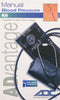 ADC Advantage 6005 Manual Blood Pressure Kit, Adult Cuff with Stethoscope and Carrying Case