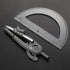 Set, 6 Inch 6 Inch Mr. Pen- Geometry Compass and Protractor Compass, Protractor, Drawing Tool for School, Clear