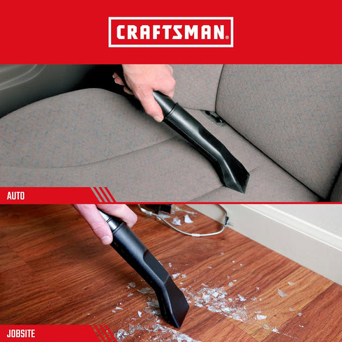 CRAFTSMAN 1-1/4 in. Car Nozzle Wet/Dry Vac Attachment for Shop Vacuums CMXZVBE38690