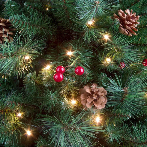 60FT 300 Dazzle Bright Christmas Mini String Lights, Incandescent Green Wire Fairy Lights UL Certified Christmas