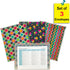 C-Line Reusable Poly Envelope, Zip 'N Go, Bold Basics Design, Pack of 3 (55610)