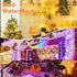88FT 240LED Connectable String Lights Indoor Outdoor Clear Wire, Warm WhiteMulticolor Christmas String Lights, Plug