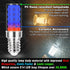 E14 Bulb 4W 40W 6000K 450lm AC100V-265V T6 C7 E14 Bulb Bulb Sconces,Non-Dimmable,3 Pack European Base LED Equivalent