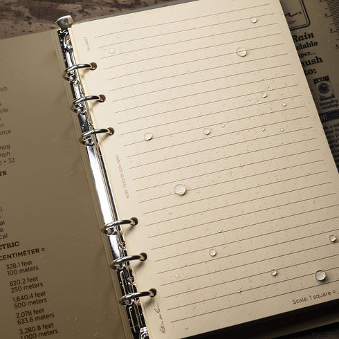 Rite in the Rain Tan All-Weather Binder, 1/2" Ring, 5 5/8" x 7 7/8" (No. 9200T)