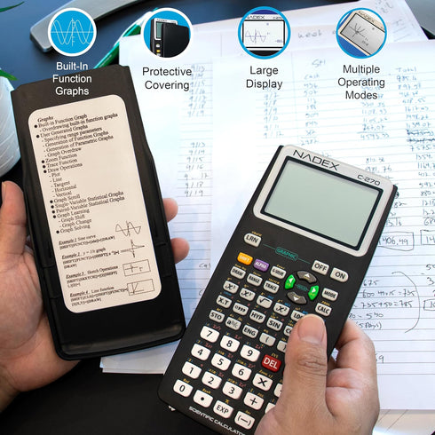 Scientific Calculator with Graph Functions for College and High School Students, Advanced Mathematics