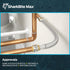 SharkBite Max 3/4 x 18 Inch Flexible Repair Coupling Hose, Push to Connect Brass Plumbing Fitting