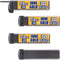 June Gold 120 Pieces, 1.3 mm 2B Lead Refills, Medium Bold Thickness, Break Resistant Lead/Graphite (Pack of 4)