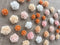 Push Pins 24 Pcs, Decorative Thumb Tacks for Cork Board, Office Organization, Home