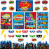 Outus 33 Pcs Hero Theme Classroom Decorations, Bulletin Board Set with Posters and Banners for Pre School
