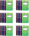 Mintra Office Composition Books, Assorted Marble Comp, Wide Ruled, 24 Units (6-4pks)