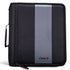 Case-it Classic Zipper Binder - 2-Inch O-Rings, 350 Sheet Capacity, Multiple Storage Pockets, Shoulder Strap