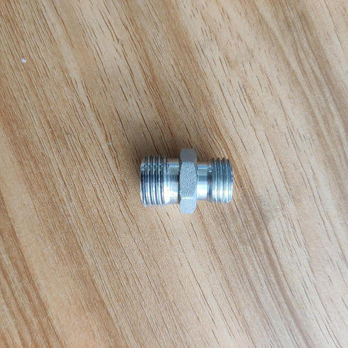 2Pcs M14 to M16 Fittings Adapters, Excavator Hydraulic Hose Pipe Thread Connector