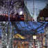 Solar String Lights Outdoor 2 Pack, 33FT 100LED Waterproof Fairy Lights for Wedding Party Garden Patio Christmas (Cool
