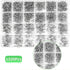 1320Pcs Flat Head Self Tapping Screws, 304 Stainless Steel Tiny Countersunk Cross Drive Head Micro Fastener Kit