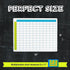 Dry Erase Multiplication Board, 9x12in Double Sided Whiteboard with Chart for Classroom and Homeschool